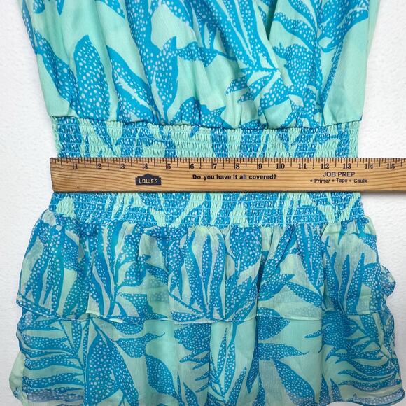 Amanda Uprichard Scottie Dress in Breeze Blue/Green Size S - Picture 7 of 7